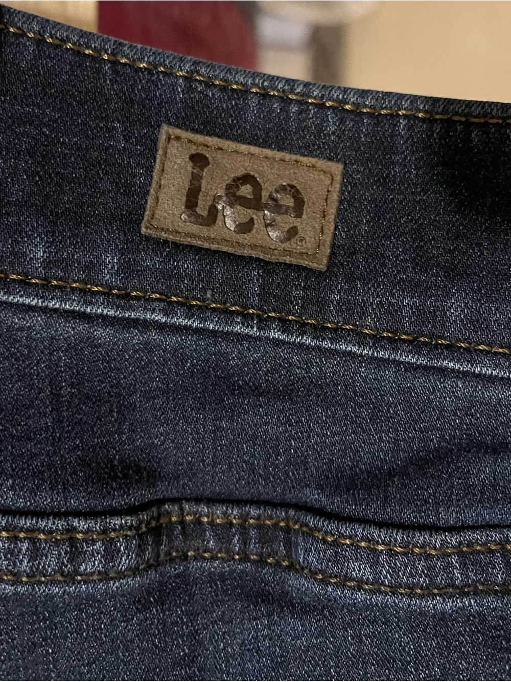 Lee Women's Plus Size Dark Blue Boot Cut Jeans - Only Worn Approx 5 hours